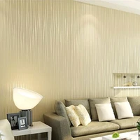 non woven wallpaper modern solid plain color vertical striped wall paper rolls living room bedroom tv background papel de parede