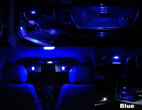 11 шт. X 100% canbus светодиодный ная лампа без ошибок комплект для освесветильник