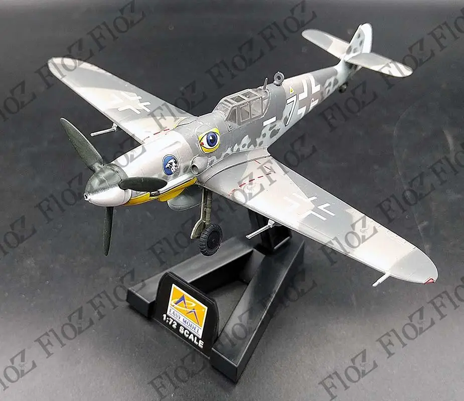 WWII BF109 G-6 Me 109 IV JG.51 1943 1/72 готовая модель |