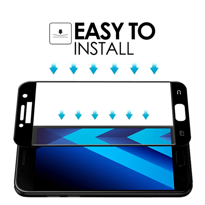 protective glass on the for samsung galaxy a5 2017 tempered screen protector cam sheet a 5 5a a52017 protection tremp 9d sam sg | Мобильные