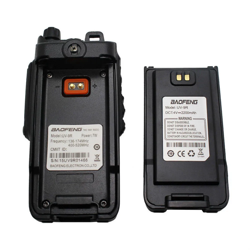 BF UV9R рация XJ 94 Baofeng Водонепроницаемая УФ Двухдиапазонная радио антенна ручной