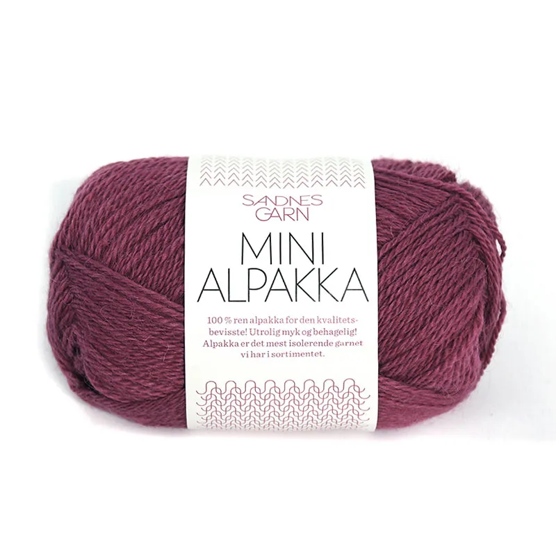 1*50 г мяч Sandnes Garn мини Alpakka пряжа чистый Альпака ручная пряжа для детских свитеров - Цвет: 4644