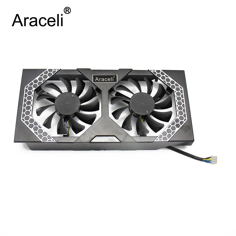 Вентилятор охлаждения GA81B2U PFTA для HIS 7850 R7 260X R9 270 iPower IceQ X2 APISTEK 12 В а 4 контакта 2*4