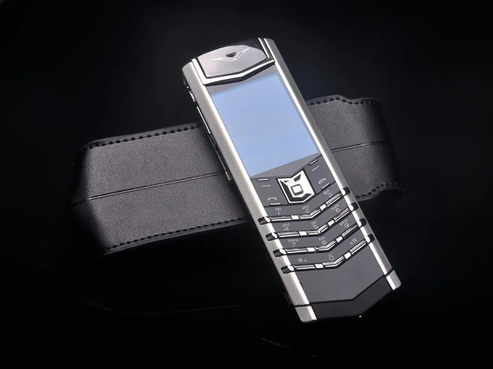 Роскошный чехол-книжка из натуральной кожи в деловом стиле для Vertu Signature S CEO 168, полный защитный чехол для мобильного телефона красного цвета YBSV4