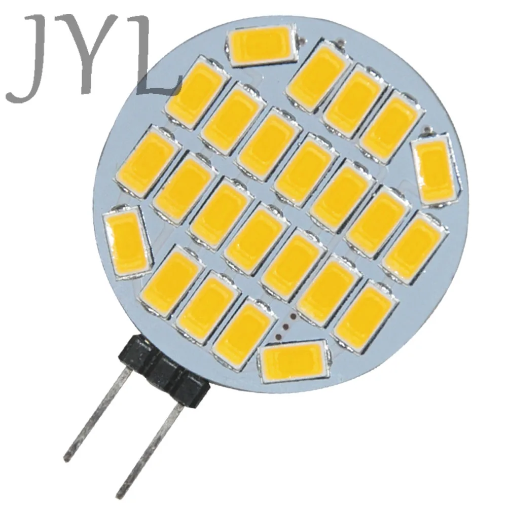 JYL 1 x яркий G4 3 ватт 24 SMD 5730 светодиодный прожектор для лодки домашняя лампа теплый