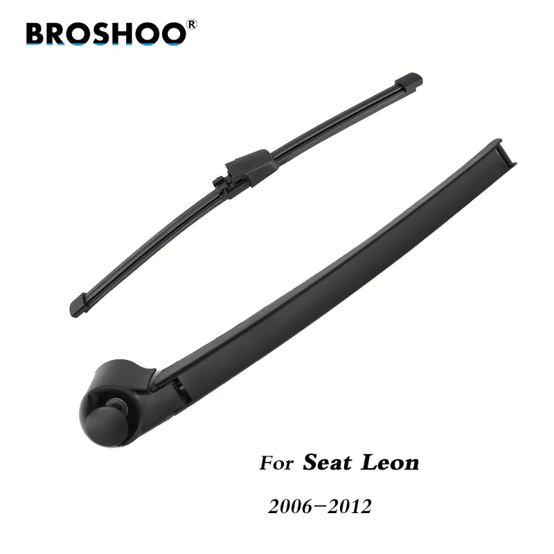 BROSHOO Car Rear Wiper Blades Back Windscreen Arm For Seat Leon Hatchback (2006-2012) 285mm Windshield Auto Accessories | Автомобили и
