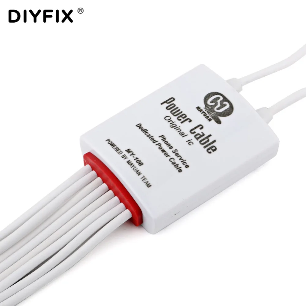 DIYFIX DC кабель питания для телефона выделенный Тестовый Кабель iPhone 4 4s 5 5s 6 6s 7 8 Plus XS XR