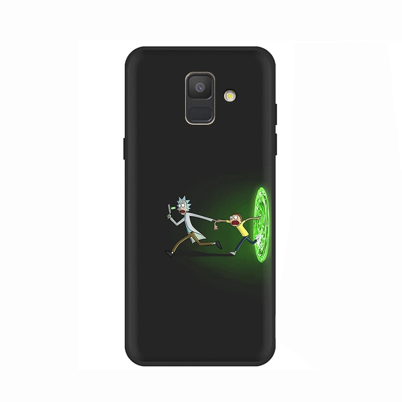 B7 Рик и Морти Мягкий силиконовый чехол для телефона для samsung GaLaxy A3 A5 A6 A7 A8 A9 A10 A30 A40 A50 A70 J6 - Цвет: B7