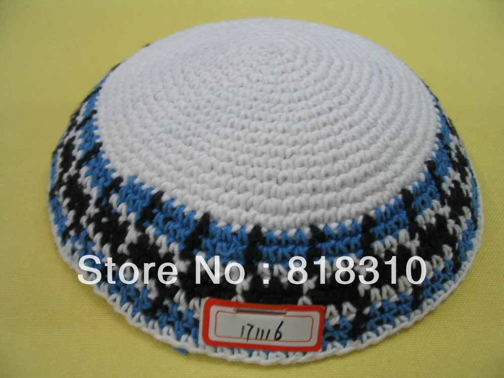 16 17 см Высокое качество ручной вязки YARMULKE KIPPAH|quality coin|quality introductionquality acceptance |