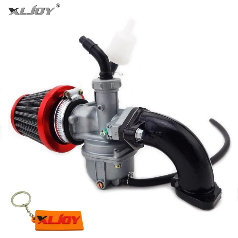 XLJOY 22 мм карбюратор PZ22 38 Воздушный Фильтр впускная труба для 110cc 125cc ATV Quad питpro