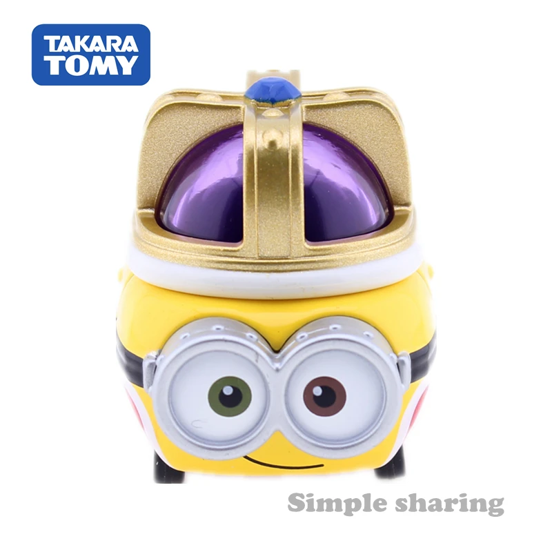 Takara tomy Dream Tomica Minion Фильм аниме фигурка король Боб MMC 02 Горячая поп детская игрушка