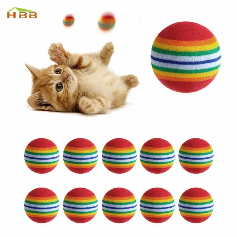 10 шт. разноцветные кошачьи игрушки мячики|interactive cat toy|cat toycat toy ball |
