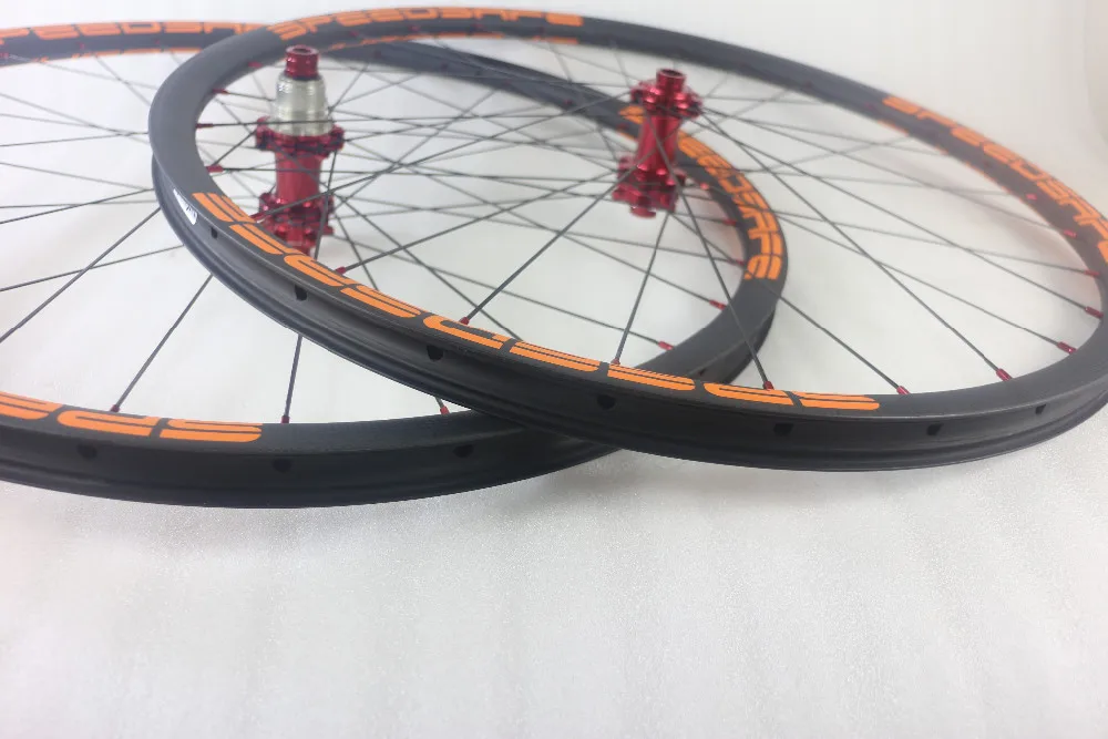 SPEEDSAFE супер светильник 29er MTB XC горный велосипед прямой Потяните керамический подшипник углерода колесная 28 мм hookless Асимметричный 25 мм Глубокий