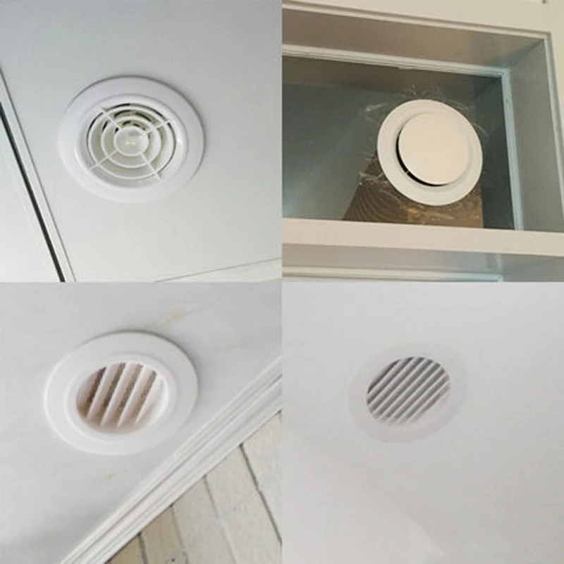 100MM Air Diffuser with ABS material, Air olet for ventilation pipe, Smoke Pipe, Exhuast Pipe, New Air System images - 6