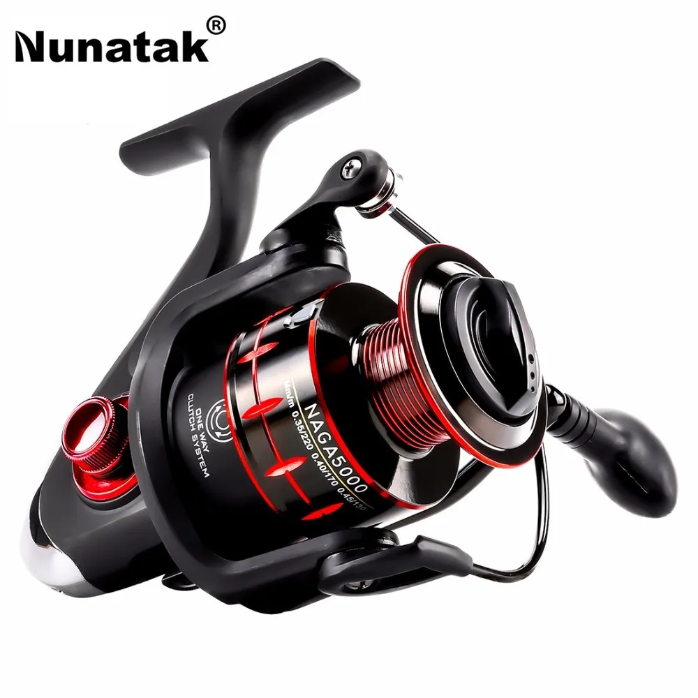Nunatak NAGA 5 2: 1/4. 7:1 11BB 7 кг спиннинговая рыболовная Катушка 2000/3000/4000 спиннинговое