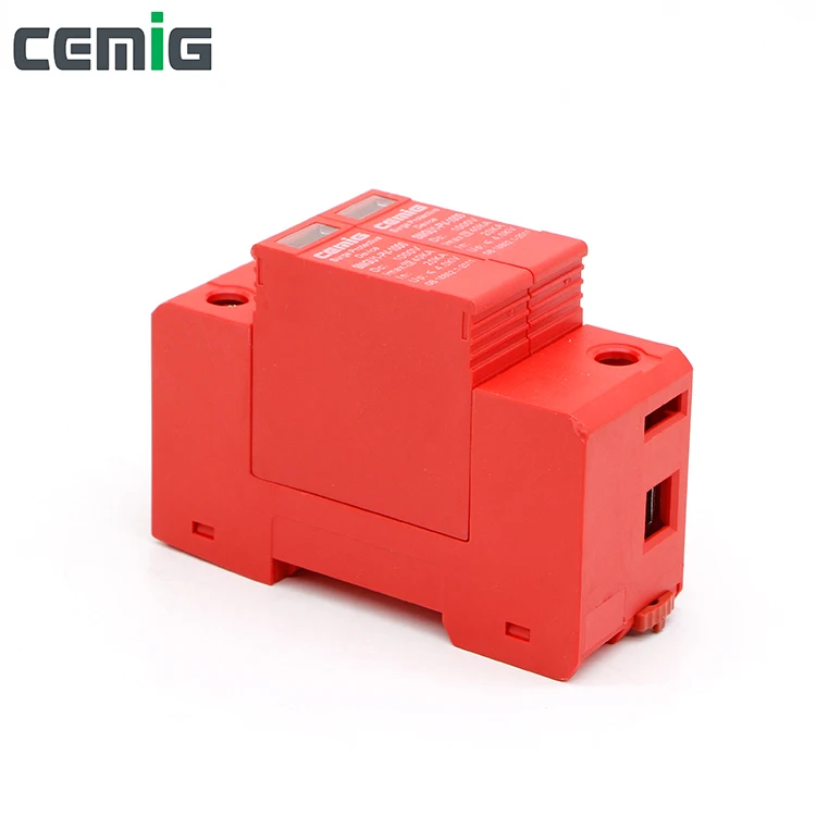 SPD DC 2P DC1000V/800 V/500 V SMGU1-PV 2P 40kA низковольтный разрядник молниезащита