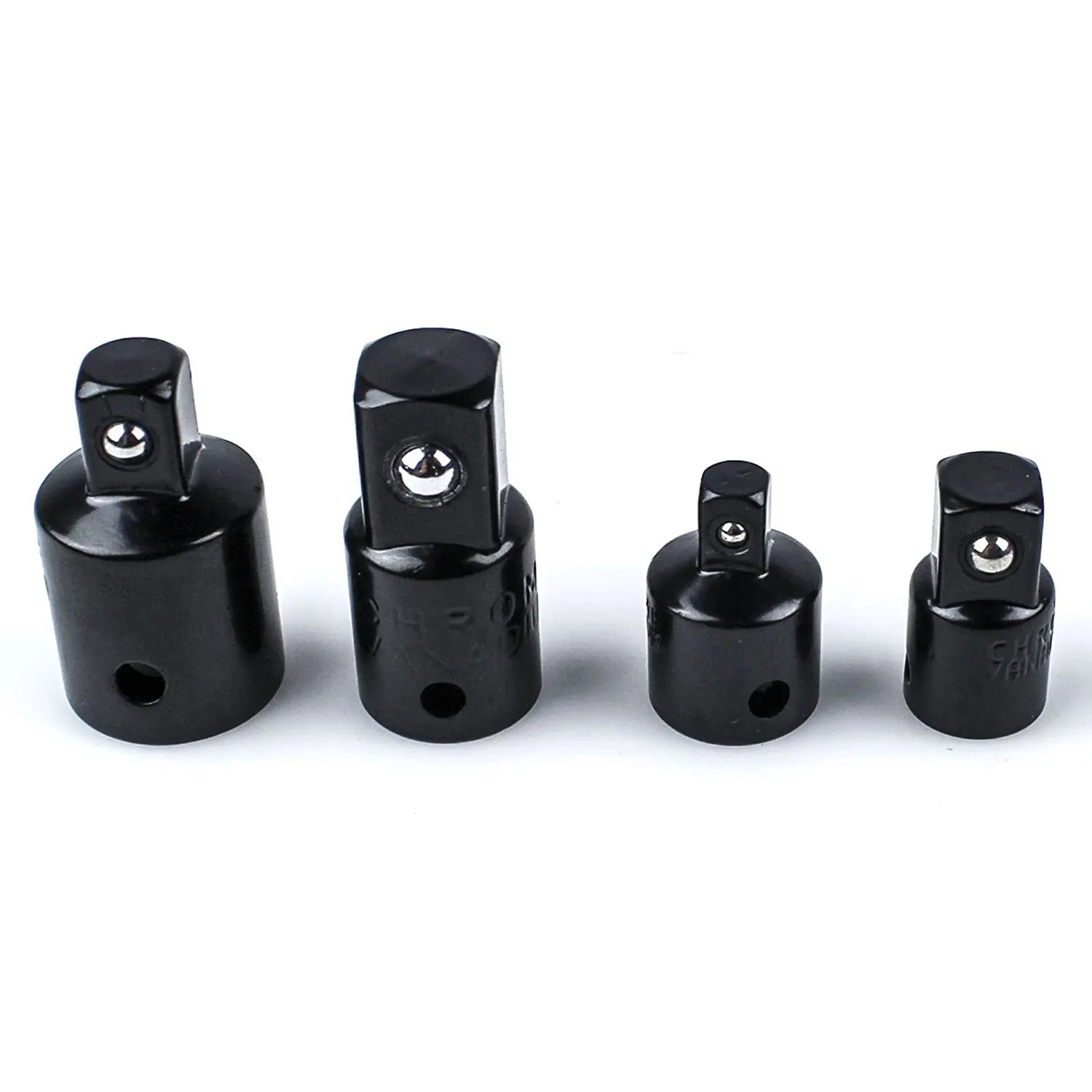 

4pcs Chromium vanadium steel Convert Connector Impact Adapter and Reducer Set for use with Impact Wrenches and Drills