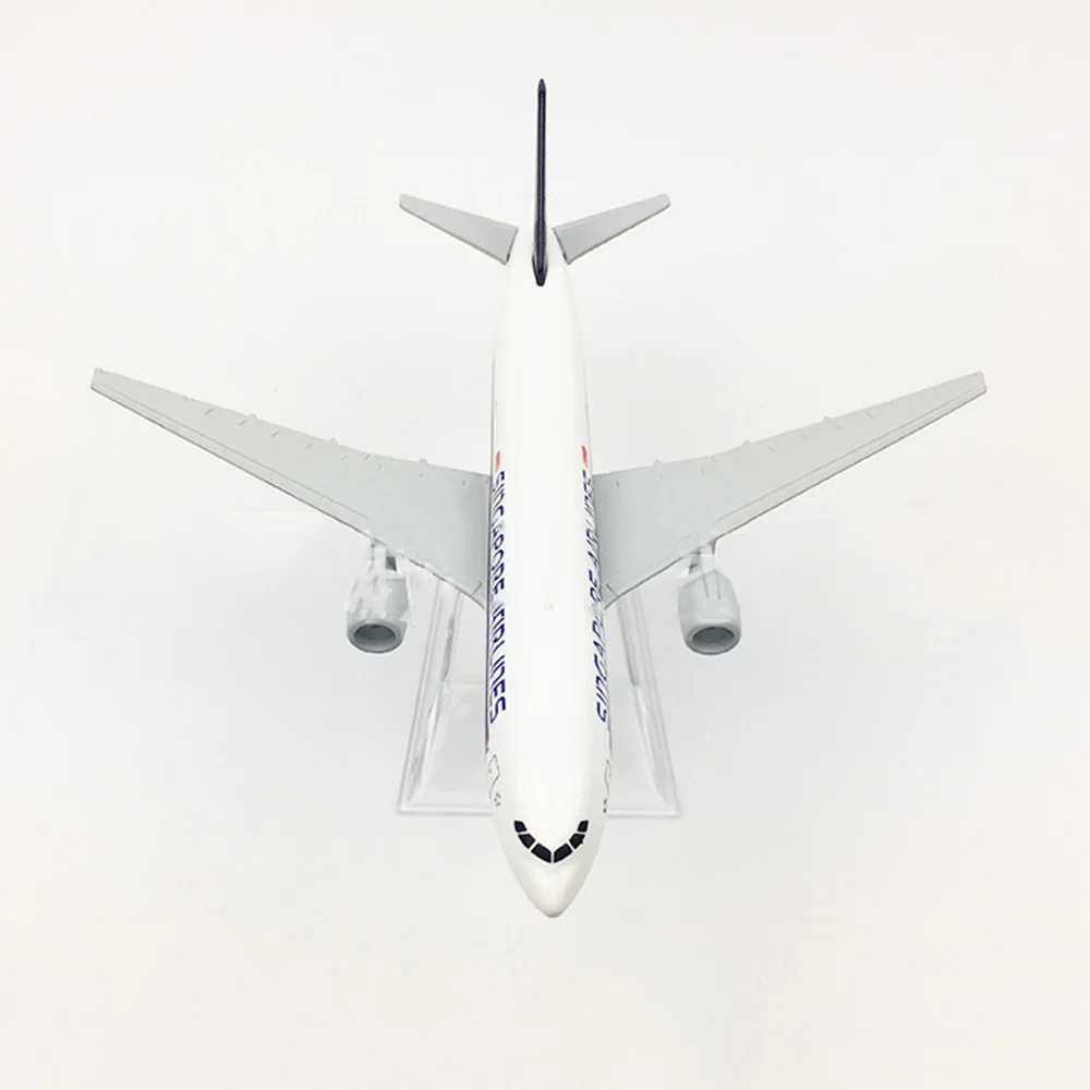 1/400 весы сплава модели самолетов Boeing 777 Singapore 16 см строгальные B777 модель дешевые