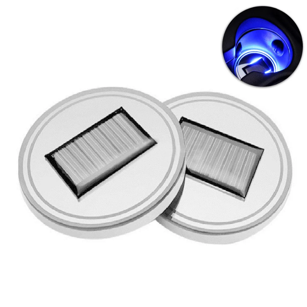 2020 Универсальный Автомобильный Солнечный светодиодный подстаканник Коврик