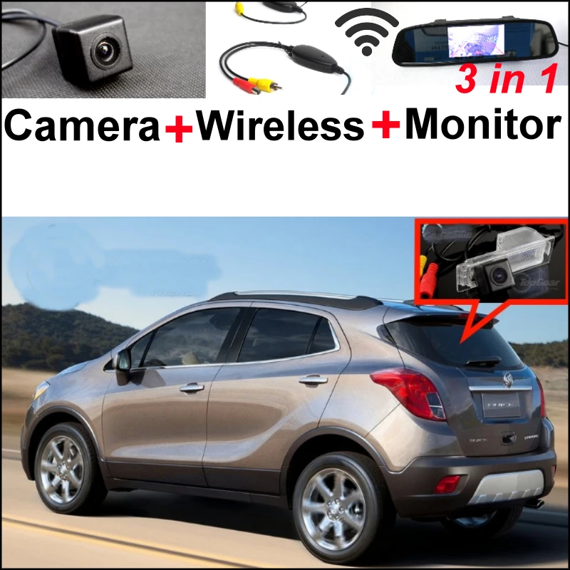 Для Buick Encore для Opel Mokka 2012 ~ 2014 3 в 1 специальная Wi-Fi камера + беспроводной приемник