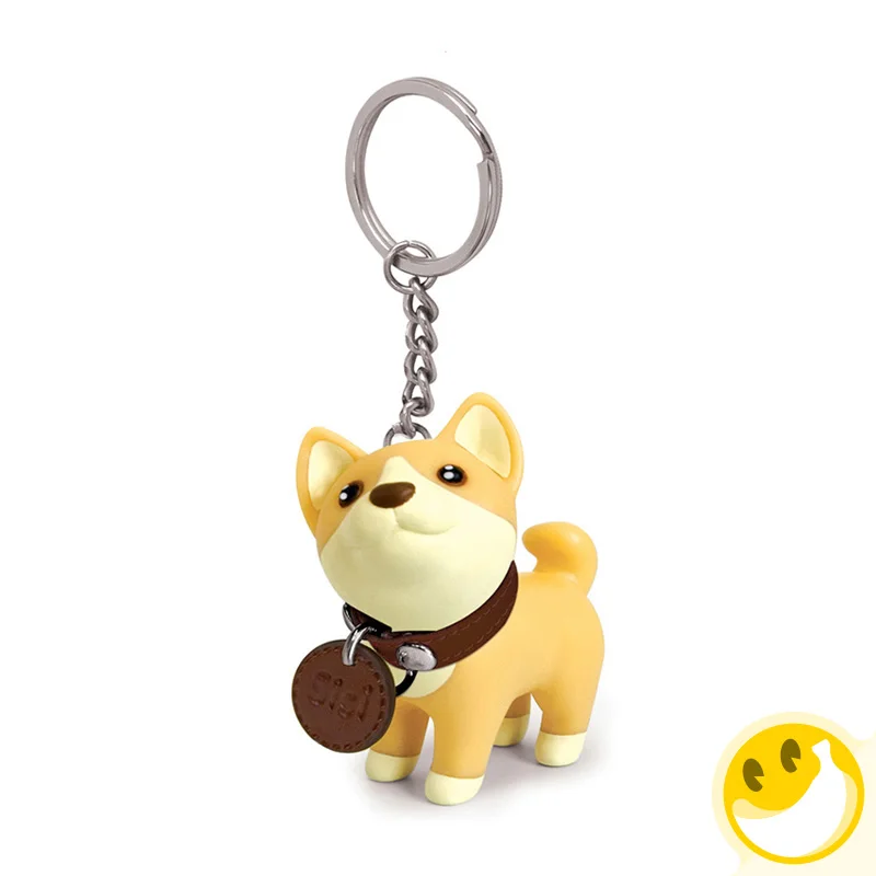 Подвески для автомобиля в виде милой собаки Шиба ину|key rings for car|key pendant carcar ring |