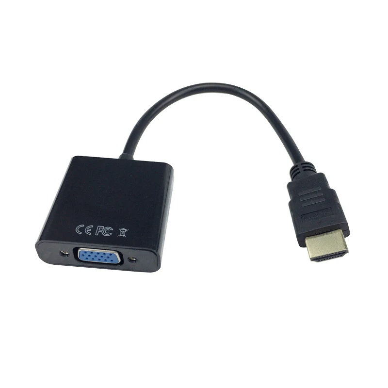 Конвертер HDMI в VGA 1080P адаптер для ноутбука Raspberry Pi ЖК-дисплей | Компьютеры и офис