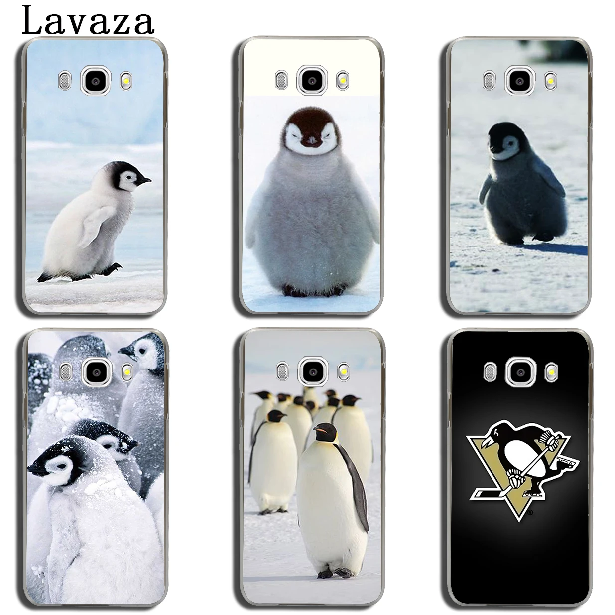 Милый жесткий чехол для телефона Lavaza Baby Penguin Samsung Galaxy J8 J7 Duo J6 J5 J4 Plus 2018 2017 2016 J2 J3 Prime