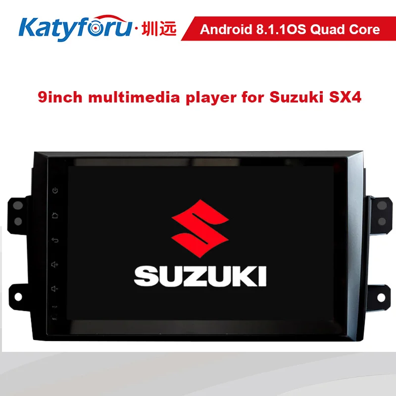 9 дюймовый автомобильный мультимедийный android для suzuki sx4 с 32 ГБ памяти 4g WIFI