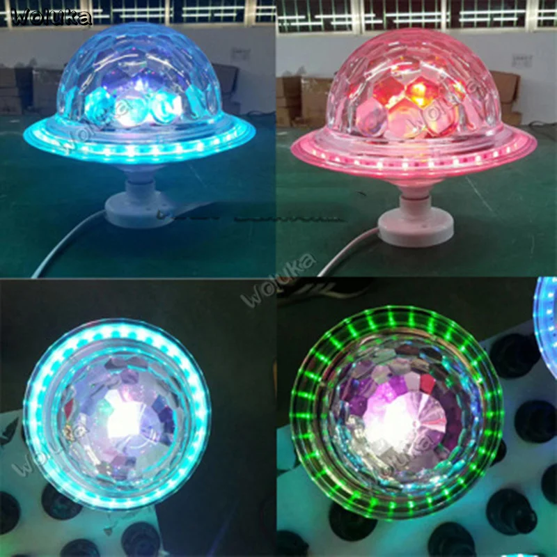 НЛО сценическое освещение Bluetooth колонки бар USB цветной светодиодный Кристалл