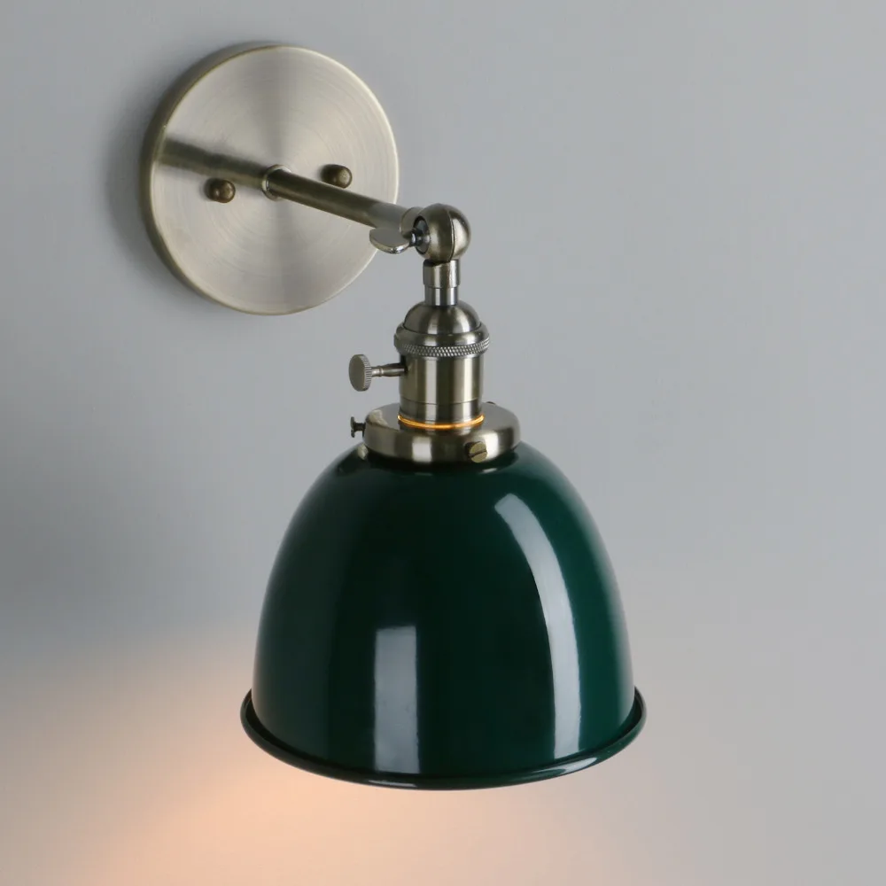 Permo винтажный wandlamp 6,5 ''настенные лампы, черное современное настенное бра, промышленный лестничный настенный светильник, новогодний, Рождественский Декор