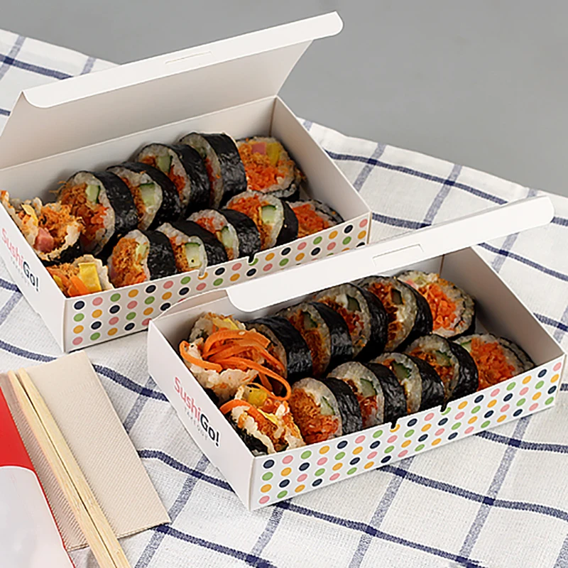 Упаковочные коробки для жареных куриц одноразовые пищевые контейнеры чаша суши