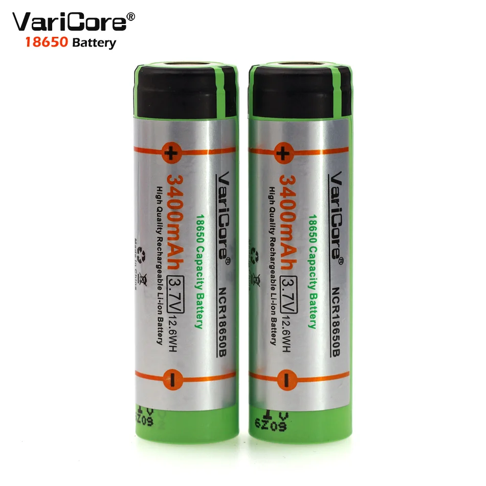 1 шт. Аккумулятор VariCore 18650 3 7 В 3400 мАч NCR18650B промышленное