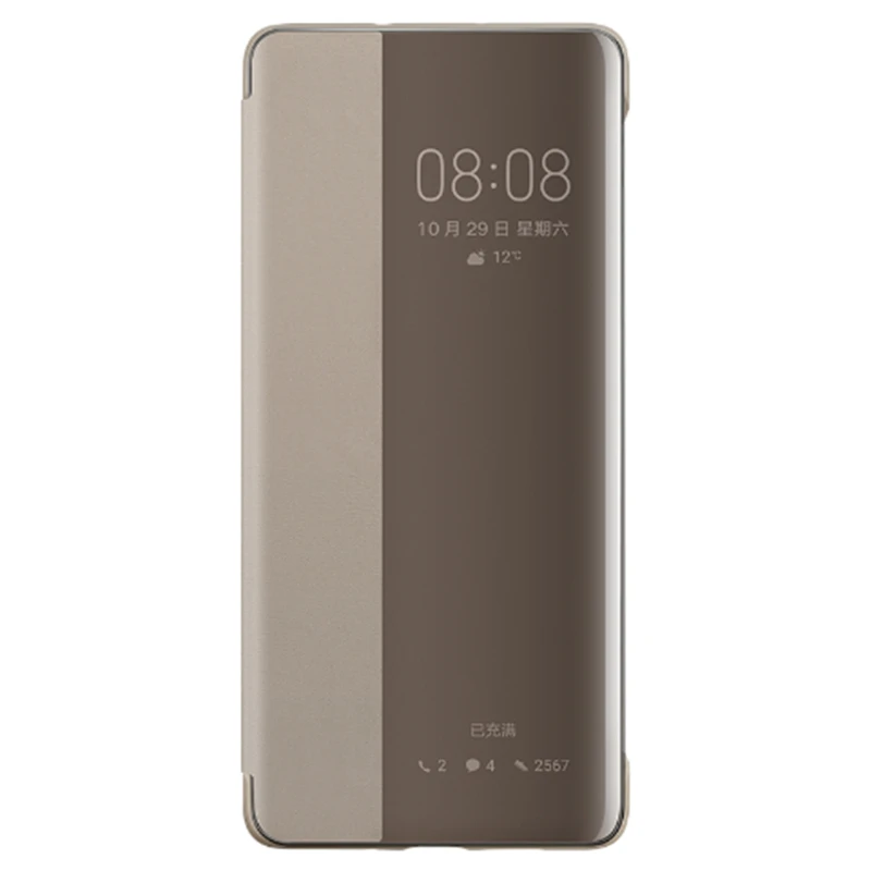 Чехол для Huawei P30 Pro официальный 100% оригинал умный кожаный откидной P 30 30Pro защитный