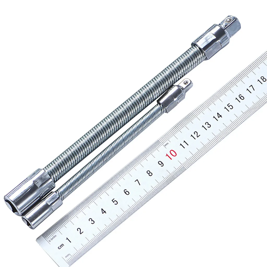 Новинка 2 шт. гибкий удлинитель 1/4x6 дюймов 3/8x8 длинный храповый набор гибких инструментов