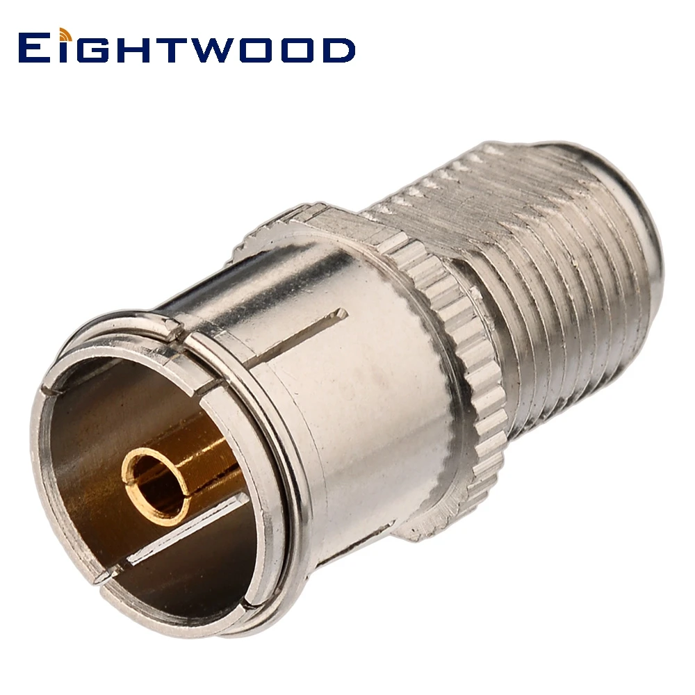 Eightwood 5 шт F к DVB T RF коаксиальный адаптер разъем Женский разъему женский
