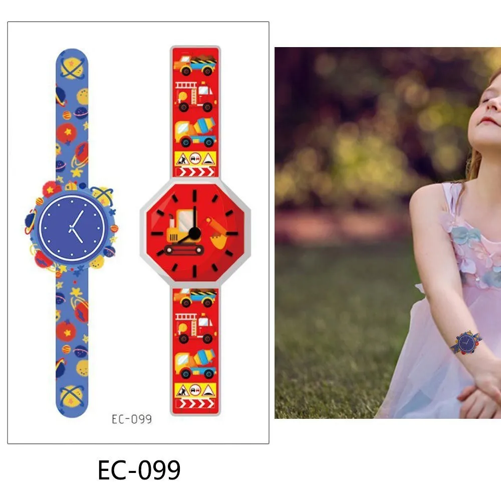 EC-099 Glaryyears 1 шт., Временные Макияж, детские наклейки-татуировки, Горячая, поддельные тату, флеш-тату, водонепроницаемые, маленькие, боди-арт, модный дизайн - Цвет: EC-099