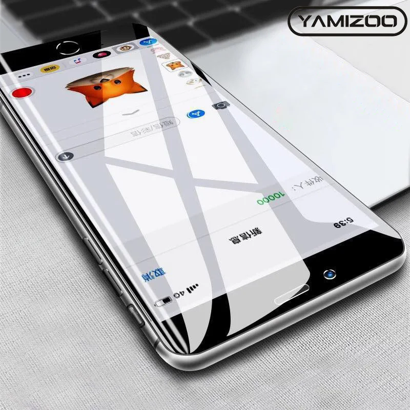 YAMIZOO стекло на iPhone 7 6 Закаленное Защитная пленка полное покрытие 9D для 8 Plus X XR XS