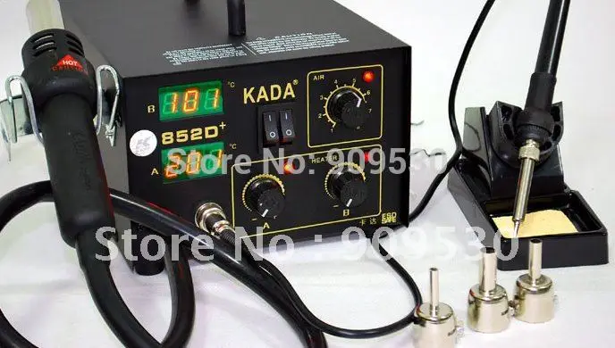 Бесплатная доставка KADA 852D + Цифровая станция для переделки горячего воздуха 110 В