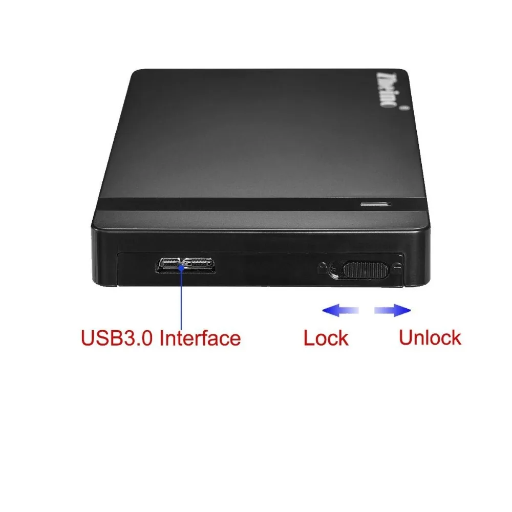 Zheino USB внешний SSD 120GB 240GB 360GB 480GB 128GB 256 GB 512GB 2,5 GB Портативный SSD SATA3 Твердотельный жесткий диск с ''корпусом