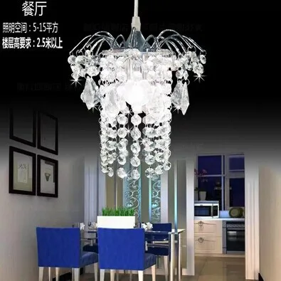 Современные светодиодные хрустальная люстра Мода подвесной светильник K9