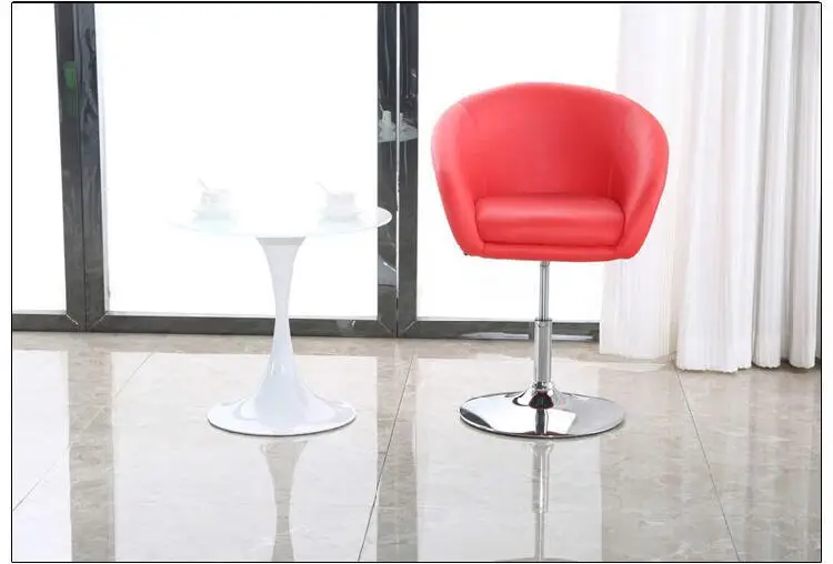 Лобби стулья Бизнес офис компании стул Бесплатная доставка Красный Черный Цвет |