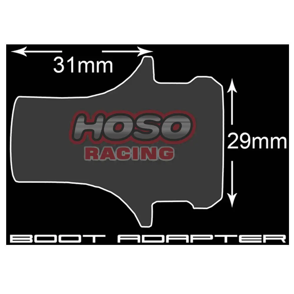 Hoso raicng Aluminum Gear Shift Knob Boot Retainer Adapter For Most honda Mitsubishi Mazda Infiniti Nissan Mustang | Автомобили и