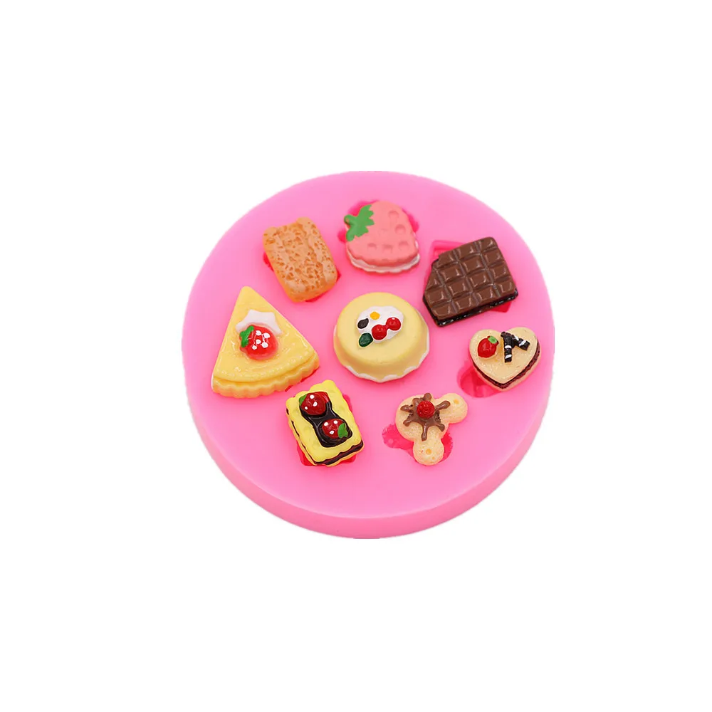 Маленькая диета форма сахарный торт силиконовая для ручной работы формы