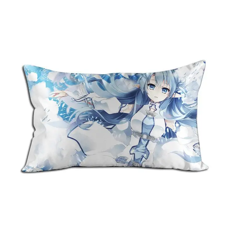 Хобби Express Асуна Юки SAO аниме Waifu Dakimakura прямоугольник 40x70 см накидка для подушки
