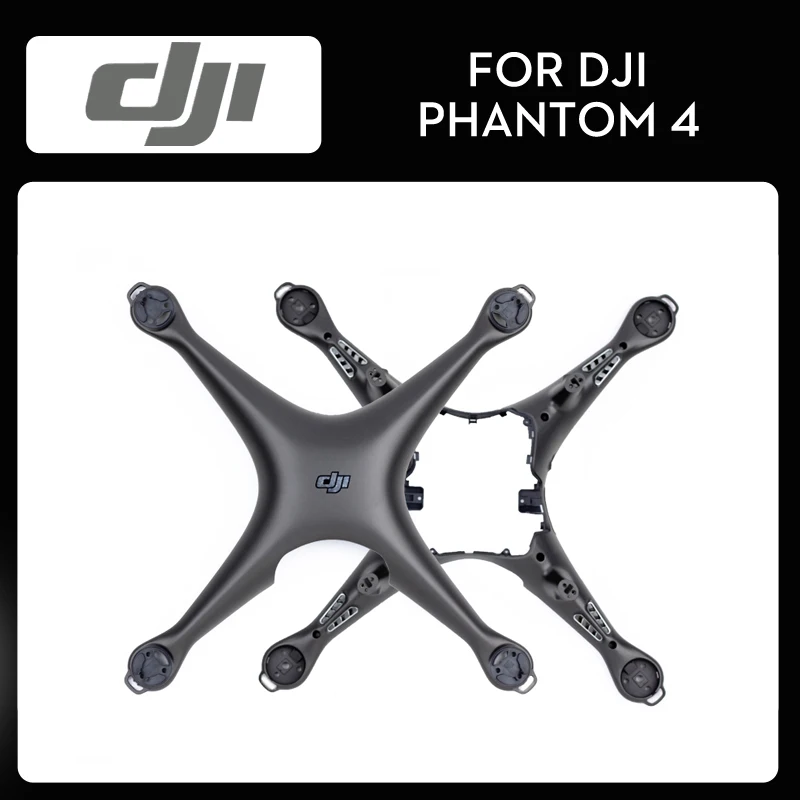 DJI Phantom 4 Pro обсидиан корпус верхний средний для Phontom4 черные Запчасти ремонта жилья