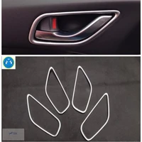 yimaautotrims accessories inner handle bowl frame cover trims for mazda cx 5 cx 5 2013 2014 2015 2016 matte interior