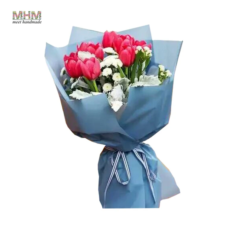 Матовая водонепроницаемая бумага для упаковки подарков букет цветов подарочные