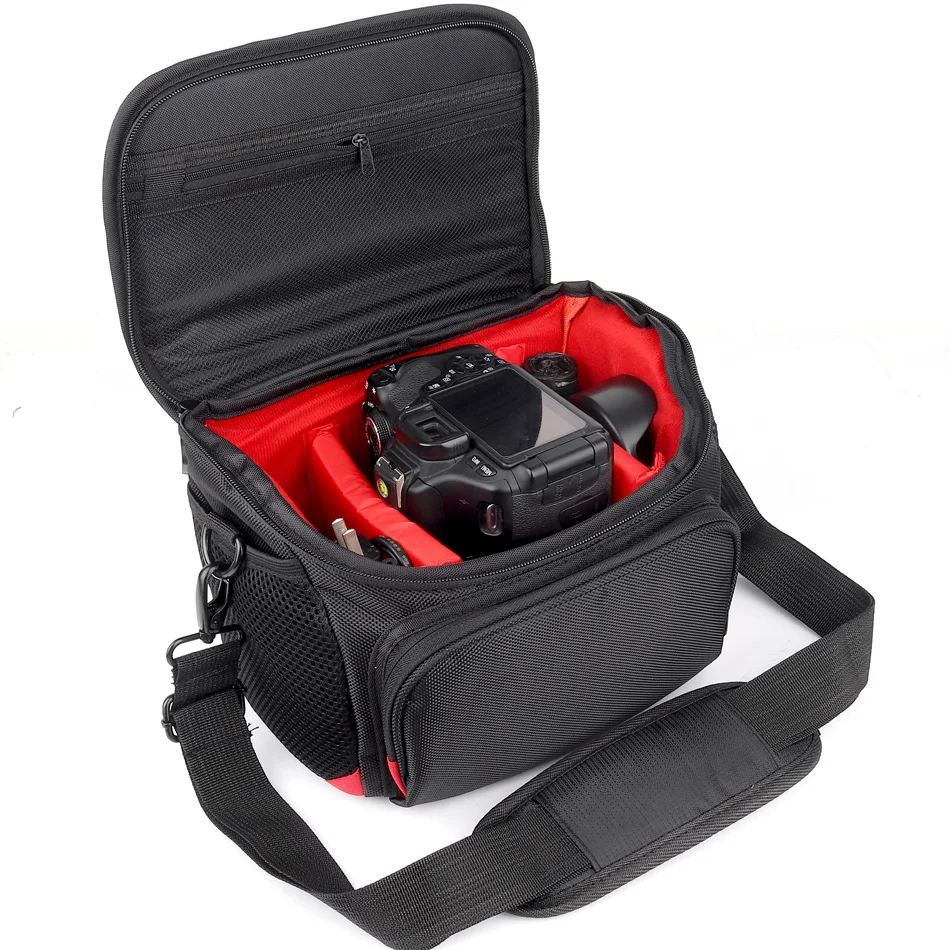 Сумка для DSLR камеры модная нейлоновая сумка через плечо Nikon P1000 P900 D7200 D5600 D5500 D5300 D5200