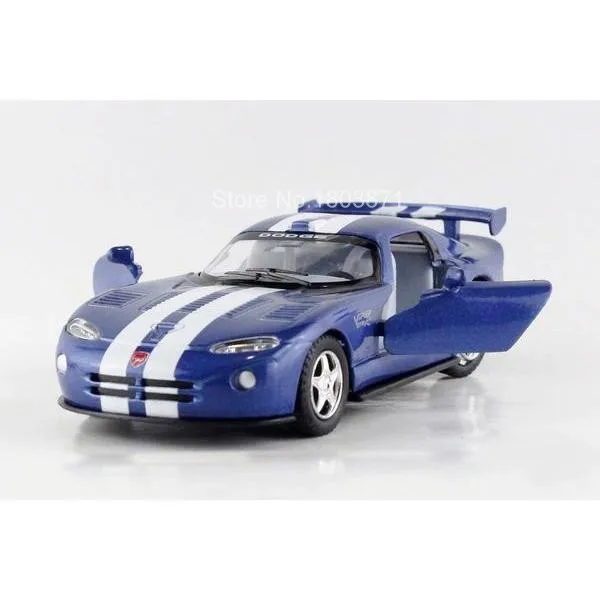 Для детей KINSMART Dodge Viper gtsr Модель автомобиля 1:36 kt5039 5 дюймов Diecast металлического