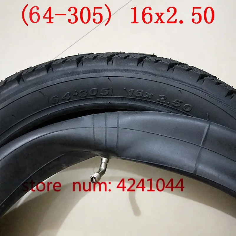 16x2,50(65-305) шины и внутренняя труба подходит для электрических велосипедов(электронные велосипеды), детские велосипеды, маленькие BMX и скутеры 16x2,5 шины
